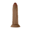 Shaft Model J Flexskin Liquid Silicone 5.5’’ Dong - Oak - Dongs & Dildos