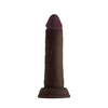 Shaft Model J Flexskin Liquid Silicone 6.5’’ Dong - Mahogany - Dongs & Dildos