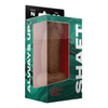 Shaft Model N Flexskin Liquid Silicone 7.5’’ Side Curve Dong w/Balls - Oak - Dongs & Dildos