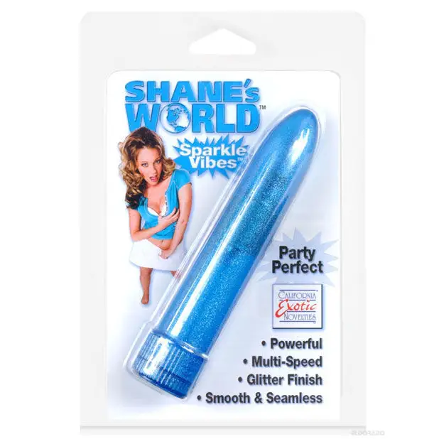 Shane’s World Sparkle Vibe - Blue - Vibrators