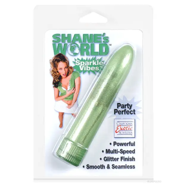 Shane’s World Sparkle Vibe - Green - Vibrators