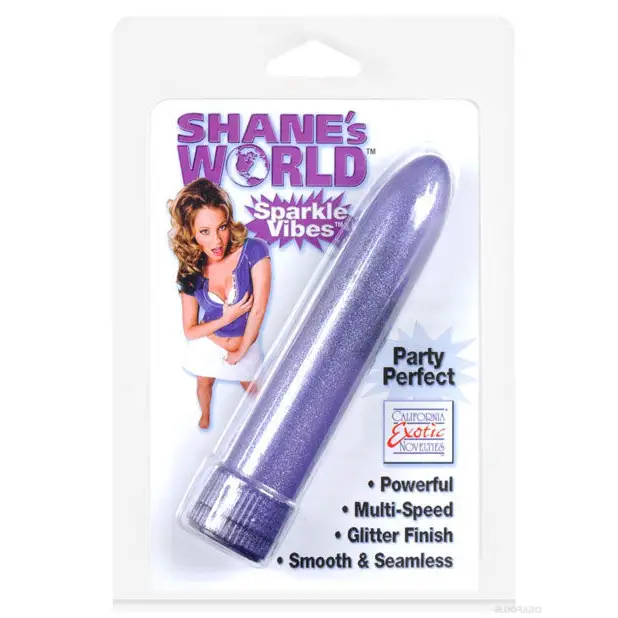 Shane’s World Sparkle Vibe - Purple - Vibrators