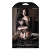Sheer Fantasy Dark Heart Teddy Bodystocking Black QN