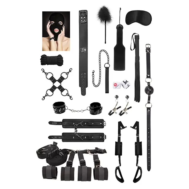 Shots Advanced Bondage Kit, Black