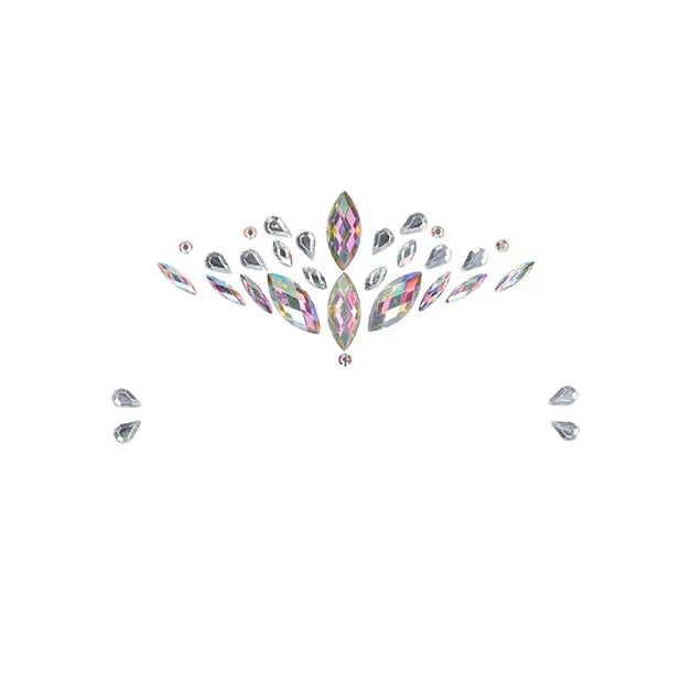 Shots Bliss Dazzling Crowned Face Bling Sticker O/S