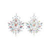 Shots Bliss Dazzling Nipple Bling Sticker O/S - Body Wear