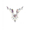 Shots Bliss Dazzling V Cleavage Bling Sticker O/S