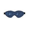 Shots Denim Eye Mask - Blue - Bondage Blindfolds & Restraints