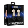 Shots Electroshock Nipple Suckers, Clear
