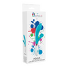 Shots Luminous Agave Silicone 10 Speed Rabbit, Turquoise