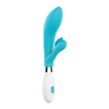 Shots Luminous Agave Silicone 10 Speed Rabbit, Turquoise