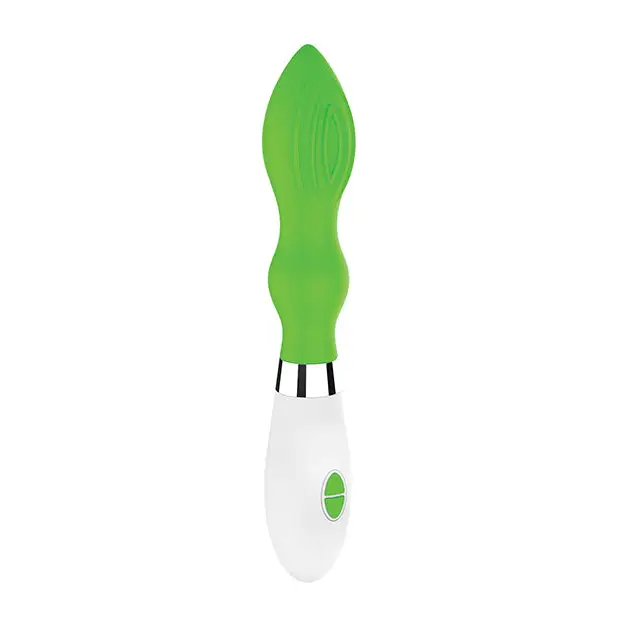 Shots Luminous Astraea Silicone 10 Speed Vibrator, Green