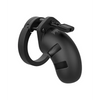 Shots Man Cage Chastity 3.5" Cock Cage Model 20, Black