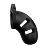 Shots Man Cage Chastity 3.5" Cock Cage Model 20, Black