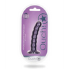 Shots Ouch 5’’ Beaded G-Spot Dildo - Metallic Purple - Dongs & Dildos