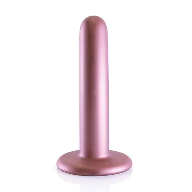 Shots Ouch 5’’ Smooth G-Spot Dildo - Rose Gold - Dongs & Dildos