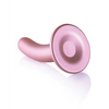 Shots Ouch 5’’ Smooth G-Spot Dildo - Rose Gold - Dongs & Dildos