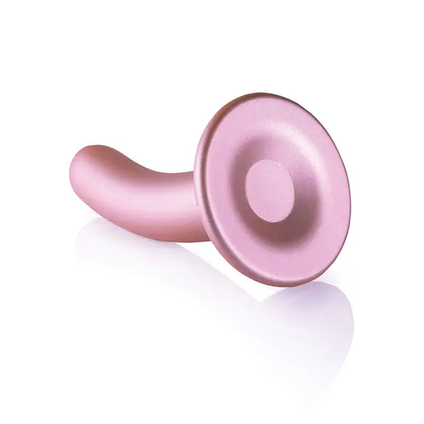 Shots Ouch 5’’ Smooth G-Spot Dildo - Rose Gold - Dongs & Dildos