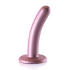 Shots Ouch 5’’ Smooth G-Spot Dildo - Rose Gold - Dongs & Dildos