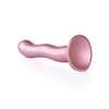 Shots Ouch 7’’ Curvy G-Spot Dildo - Rose Gold - Dongs & Dildos
