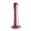 Shots Ouch 7’’ Curvy G-Spot Dildo - Rose Gold - Dongs & Dildos