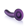 Shots Ouch 7’’ Smooth G-Spot Dildo - Metallic Purple - Dongs & Dildos