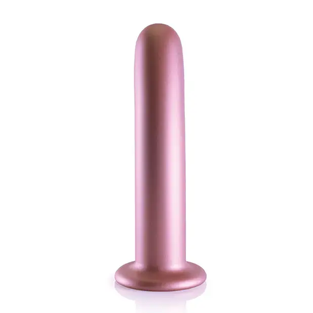 Shots Ouch 7’’ Smooth G-Spot Dildo - Rose Gold - Dongs & Dildos