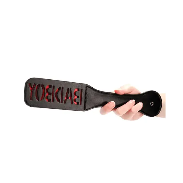 Shots Ouch Bad Boy Paddle, Black