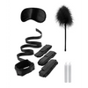 Shots Ouch Bed Bindings Restraint Kit, Black