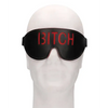 Shots Ouch Bitch Blindfold, Black