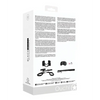 Shots Ouch Black & White Bed Post Bindings Restraint Kit, Black