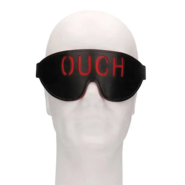 Shots Ouch Blindfold, Black