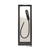 Shots Ouch Extra Long Urethral Sounding Silicone Vibrating Bullet Plug, Black