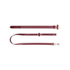 Shots Ouch Halo Collar w/Leash, Burgundy