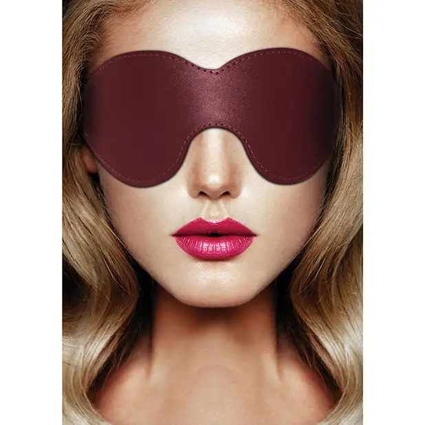 Shots Ouch Halo Eyemask, Burgundy