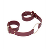 Shots Ouch Halo Handcuff w/Connector, Burgundy