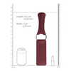 Shots Ouch Halo Paddle, Burgundy