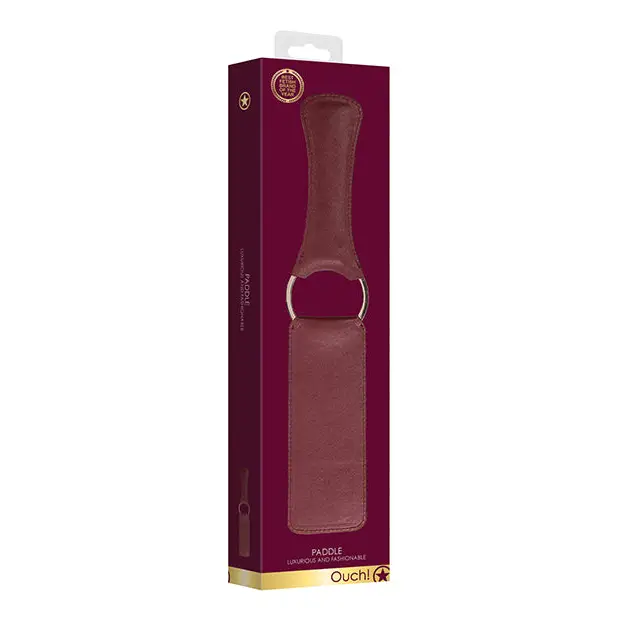 Shots Ouch Halo Paddle, Burgundy