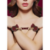 Shots Ouch Halo Wrist or Ankle Cuffs, Burgundy