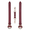 Shots Ouch Halo Wrist or Ankle Cuffs, Burgundy