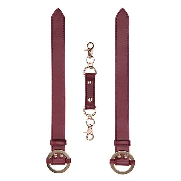 Shots Ouch Halo Wrist or Ankle Cuffs, Burgundy