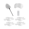 Shots Ouch Honeymoon Bondage Kit, White