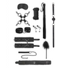 Shots Ouch Intermediate Bondage Kit, Black