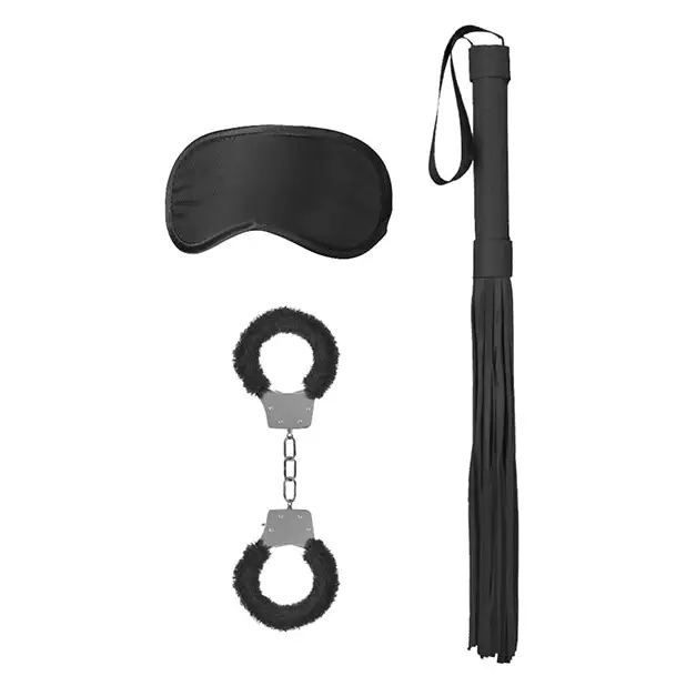 Shots Ouch Introductory Bondage Kit #1, Black