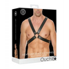 Shots Ouch Men's Large Buckle Harness, Black