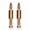 Shots Ouch Pin Magnetic Nipple Clamps, Gold