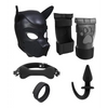 Shots Ouch Puppy Play Complete Kit, SM Black