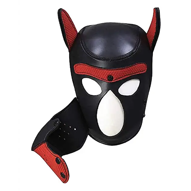 Shots Ouch Puppy Play Puppy Hood, Red
