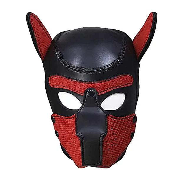 Shots Ouch Puppy Play Puppy Hood, Red
