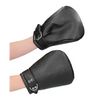 Shots Ouch Puppy Play Lined Fist Mitts, Black